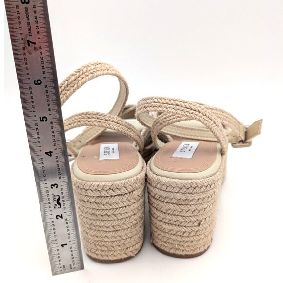 Steven New York Ramey Espadrille Platform Wedge Sandal Women's Size US9.5M EU40 - Picture 5 of 12